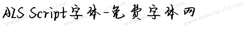 AIS Script字体字体转换